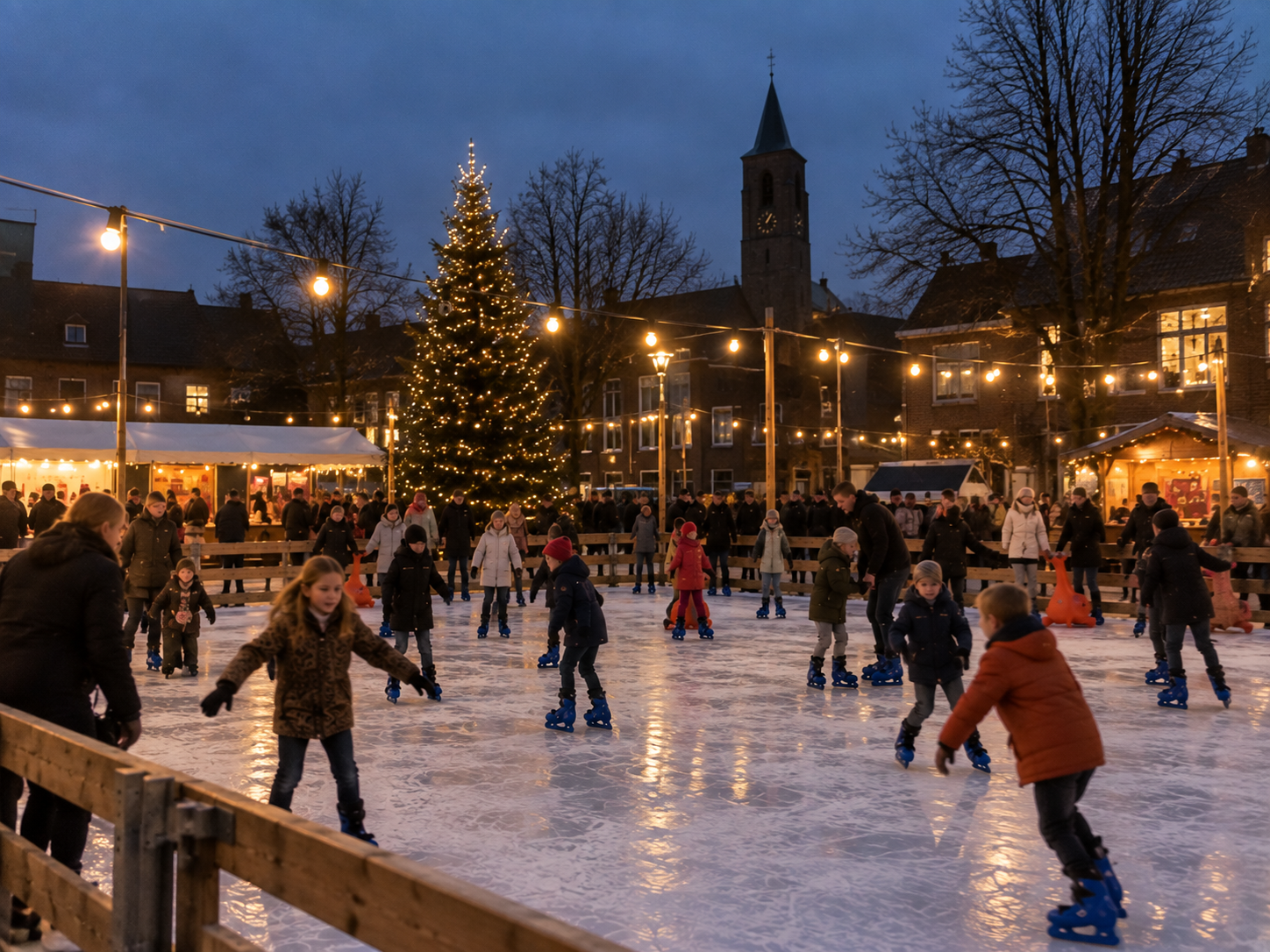 Kunststof schaatsbaan of echt ijs: wat is het verschil en wat past bij jouw feest in De Peel?
