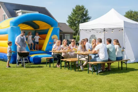 Hüpfburgen und Partymaterial mieten