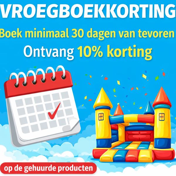 Vroegboekkorting