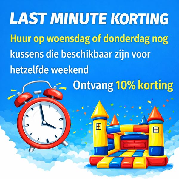 Last-minute korting