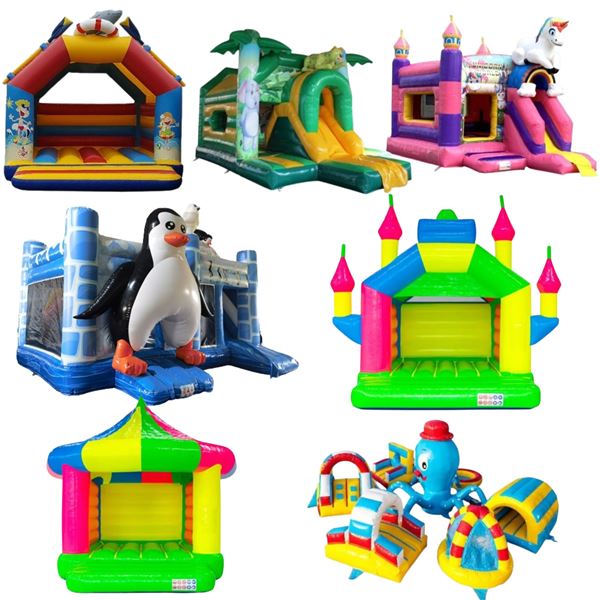 Weekendhuur grote springkussens