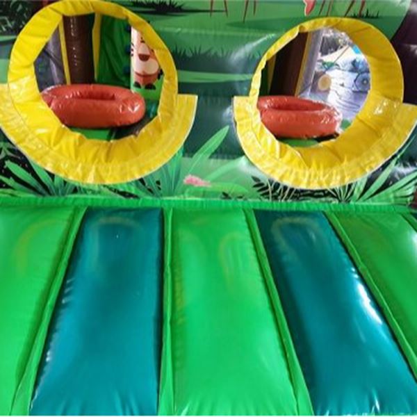 Stormbaan Jungle met glijbaan 10m