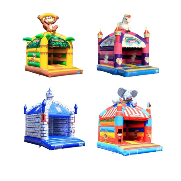 Weekendhuur Springkussen 4x3 zonder glijbaan