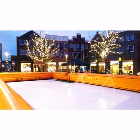 Kunststof schaatsbaan 50m2 huren Kunststof schaatsbaan 50m2 huren