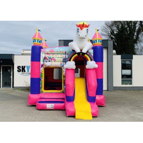 Springkussen Unicorn 6x4m